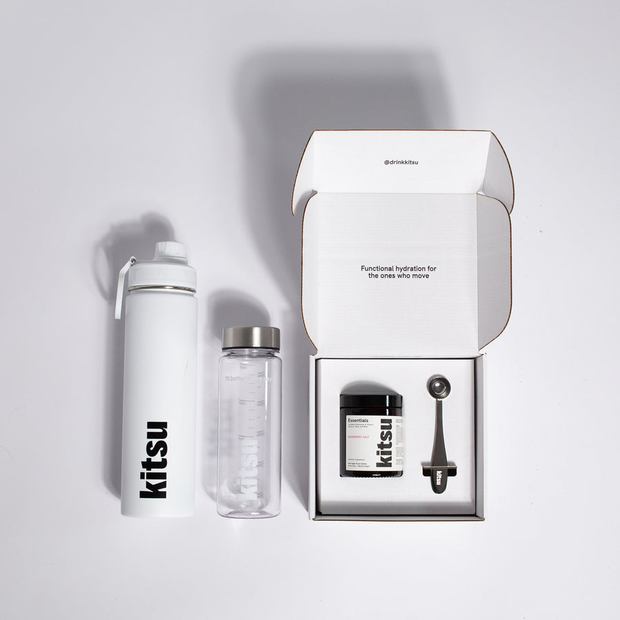 Starter Kit + Steel Bottle